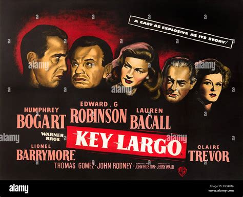 Key Largo! A Thrilling Noir Drama Overflowing With Tropical Tension and Unforgettable Performances